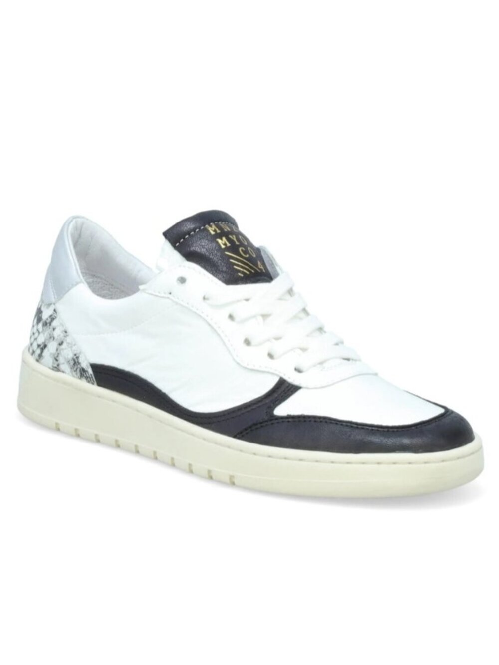 Miz Mooz Veronica Women's Leather Sneaker Shoes White Multi Size 39 / US 8.5 - 9 - Picture 1 of 5